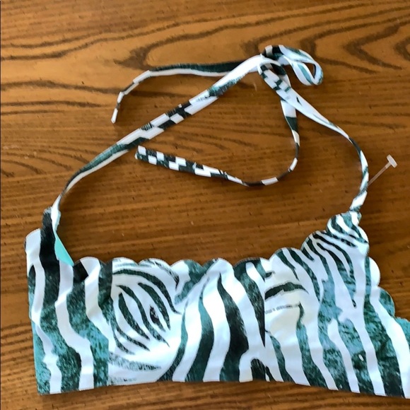 NWOT $82 PILYQ Tanzania Reversible Bikini Top - Picture 4 of 6